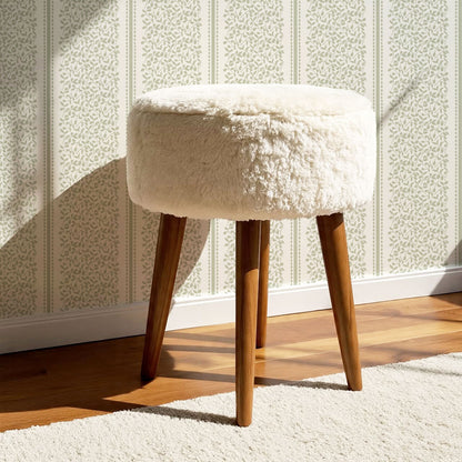 Catherine Vine Stripes Cream Sage Wallpaper