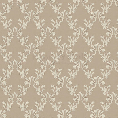 Celine Ogee Vines Beige Wallpaper