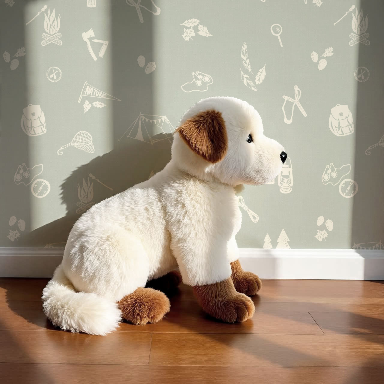 Charlie Camping Trip Sea Salt Wallpaper