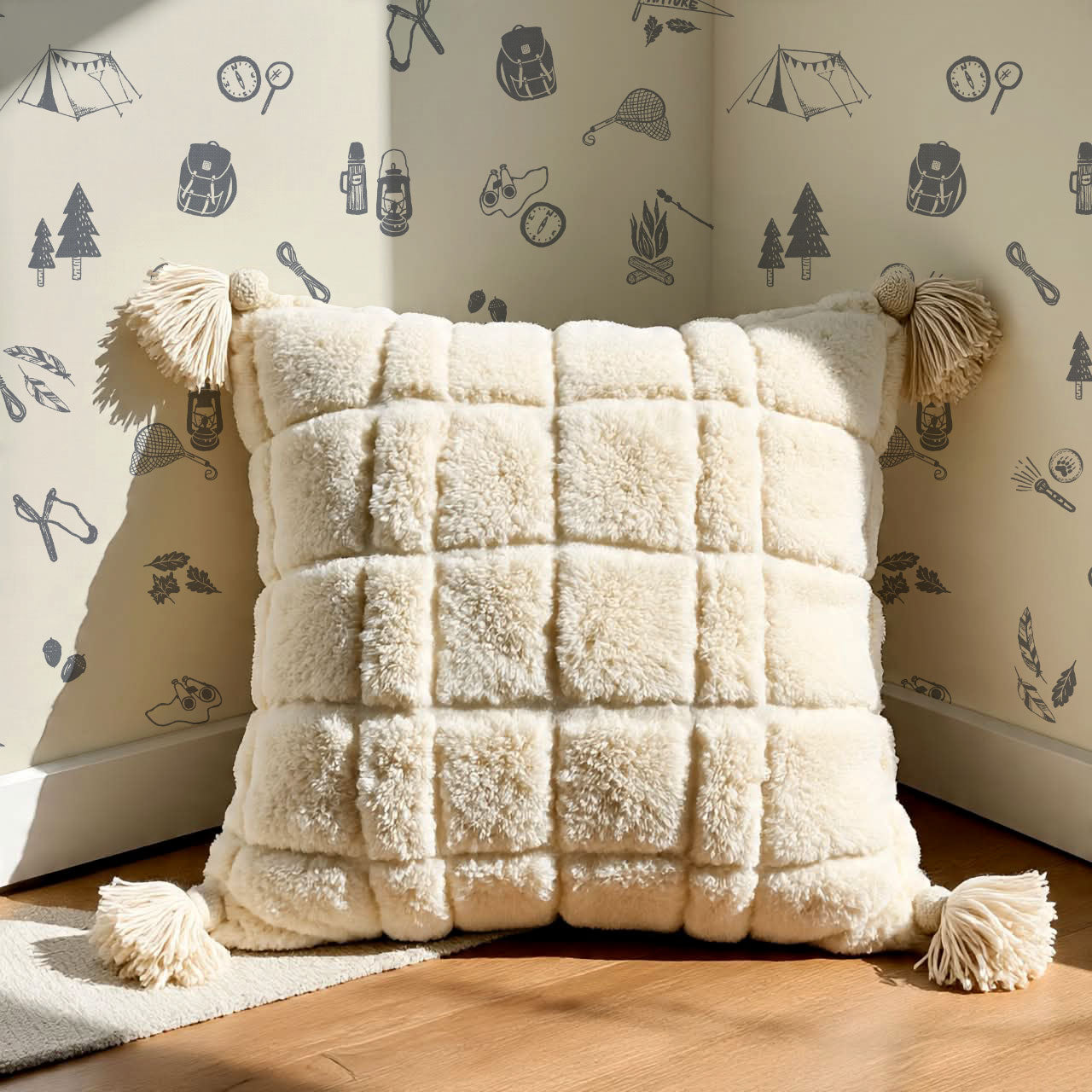 Charlie Camping Trip Slate Wallpaper