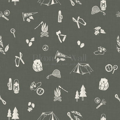 Charlie Camping Trip Forest Wallpaper