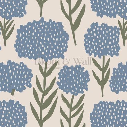 Charlotte Folk Blossom Cloud Forest Wallpaper