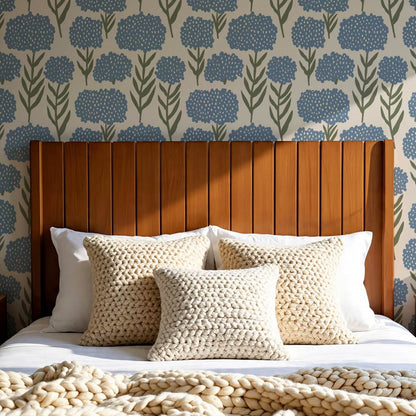 Charlotte Folk Blossom Cloud Forest Wallpaper