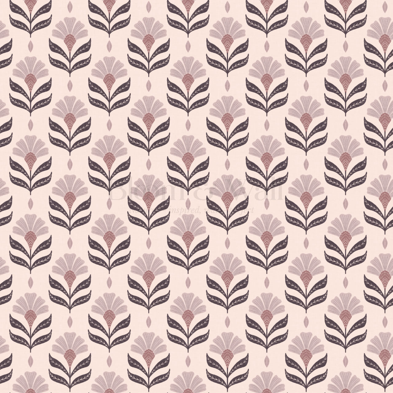 Chiara Floral Rose Dust Wallpaper