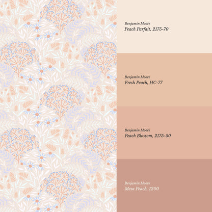 Chloe Meadows Blush Wallpaper