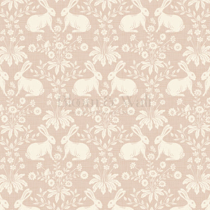 Cleo Welcome Baby Blush Wallpaper