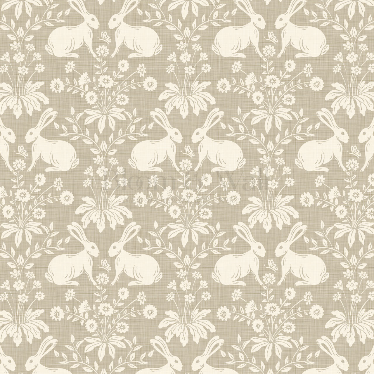 Cleo Welcome Baby Beige Wallapaper