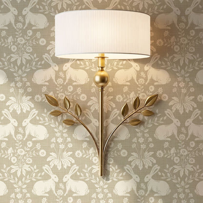 Cleo Welcome Baby Beige Wallapaper