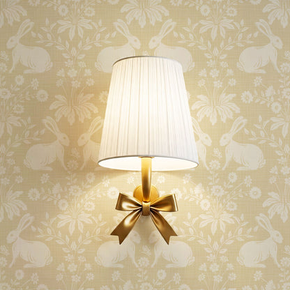 Cleo Welcome Baby Yellow Wallpaper