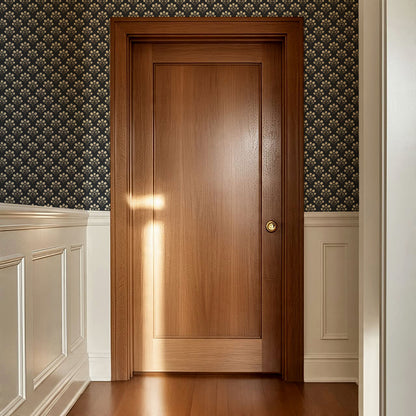 Colette Daisy Scallop Slate Wallpaper