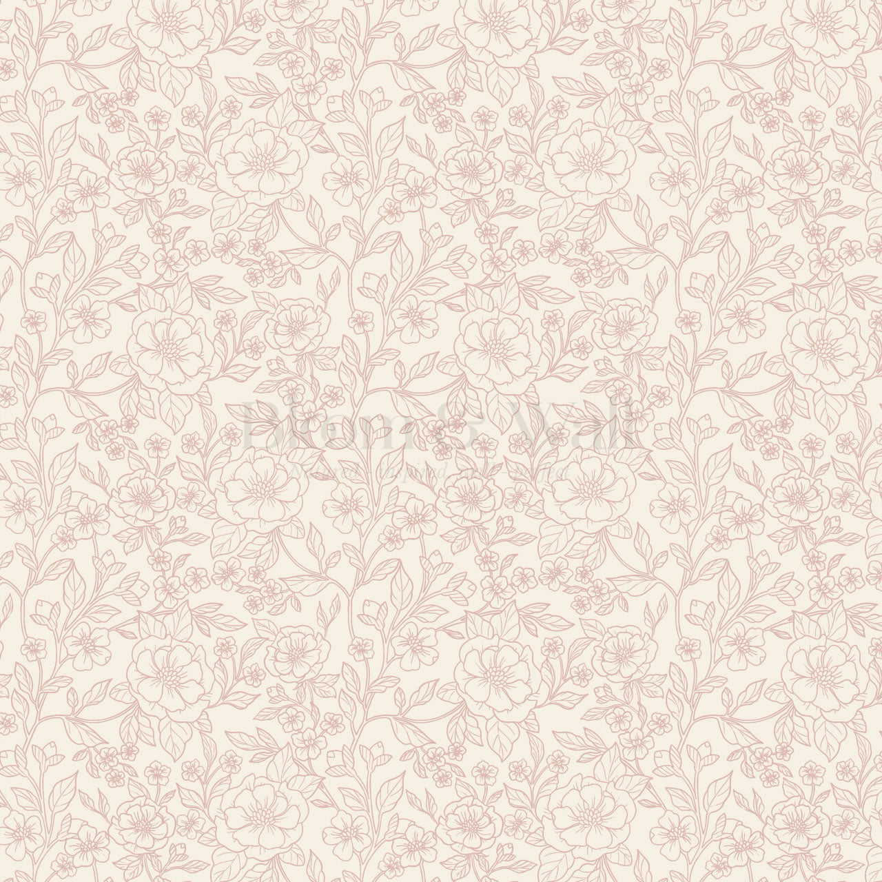 Colette Delicate Florals Blush Wallpaper