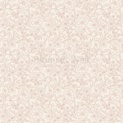Colette Delicate Florals Blush Wallpaper