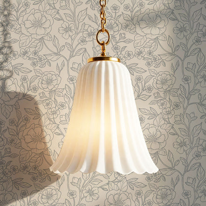 Colette Delicate Florals French Blue Wallpaper