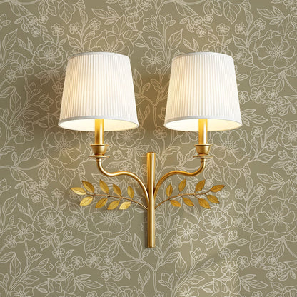 Colette Delicate Florals Olive Wallpaper