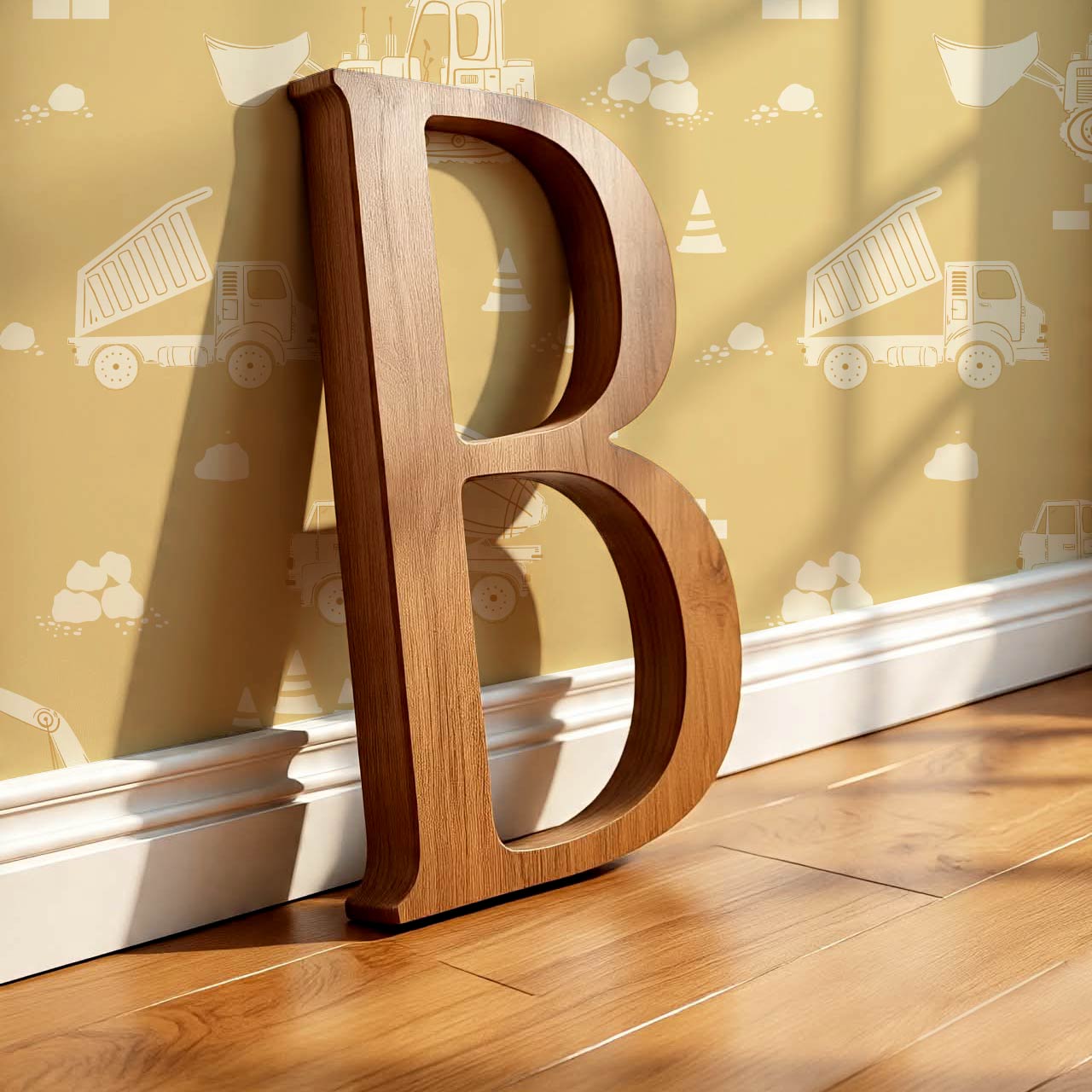 Colton Job Site Yellow Wallpaper