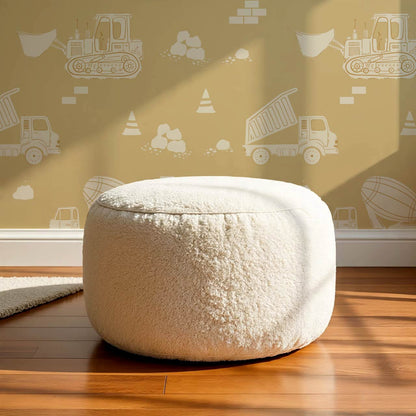 Colton Job Site Yellow Wallpaper