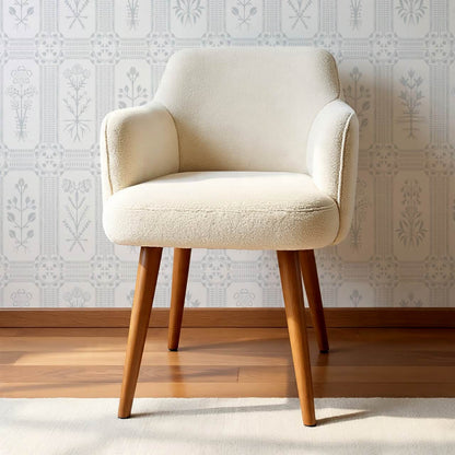 Consuela Floral Tile Icy Blue Wallpaper
