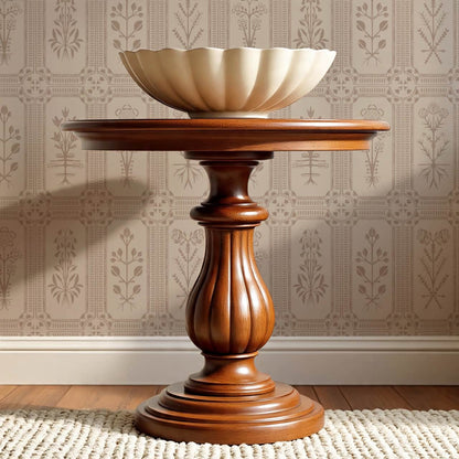 Consuela Floral Tile Soft Brown Wallpaper