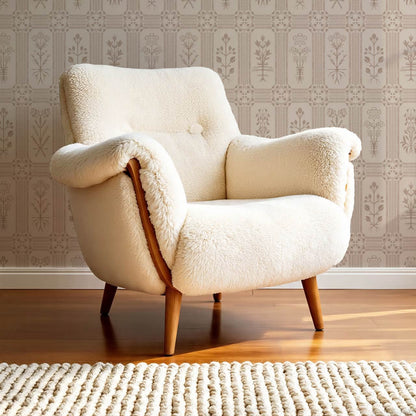 Consuela Floral Tile Soft Brown Wallpaper