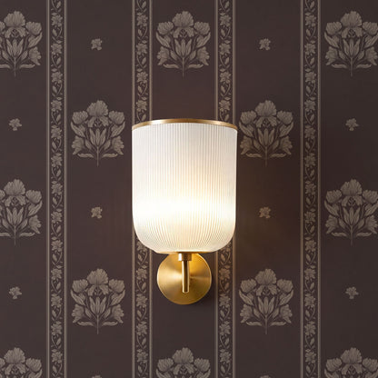 Cora Garden Tapestry Red Wine Wallpaper