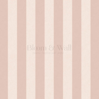 Darta Cabana Stripes Mauve Wallpaper