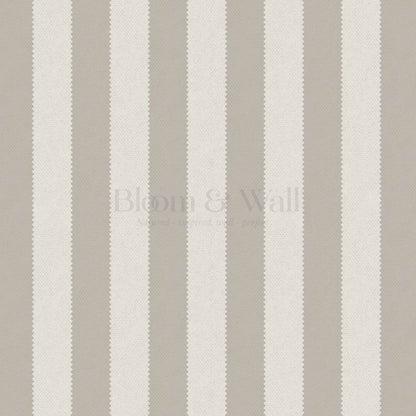 Darta Cabana Stripes Taupe Wallpaper