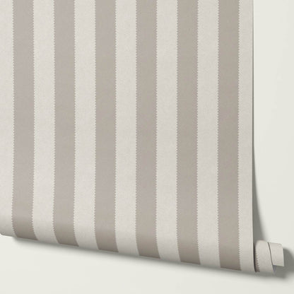Darta Cabana Stripes Taupe Wallpaper