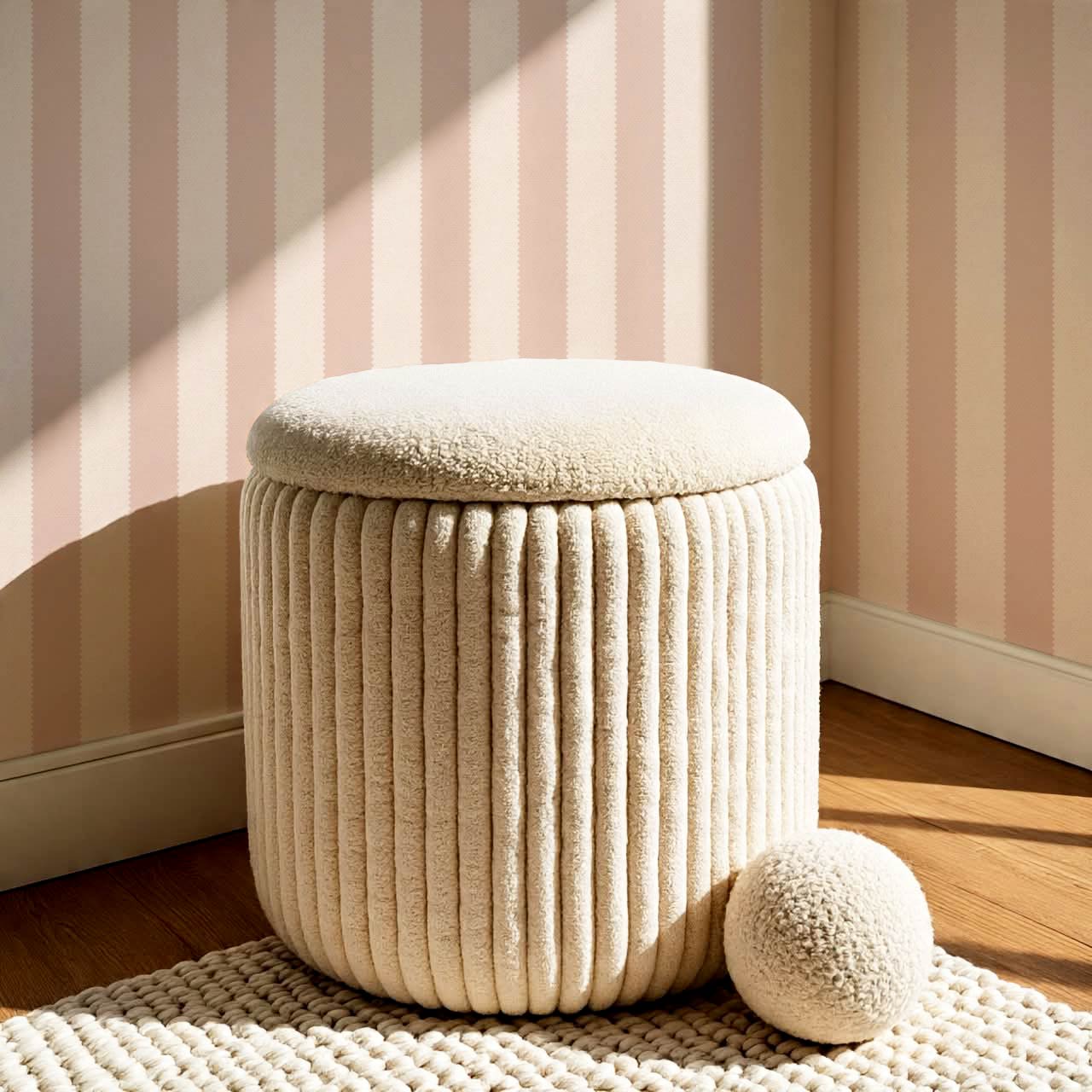 Darta Cabana Stripes Mauve Wallpaper