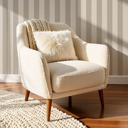 Darta Cabana Stripes Taupe Wallpaper