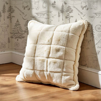 Eha Camping Toile Stone Taupe Wallpaper