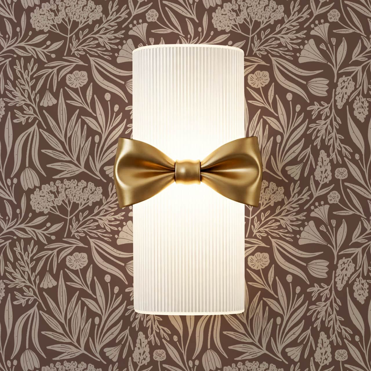 Elene Garden Chocolate Berry Wallpaper
