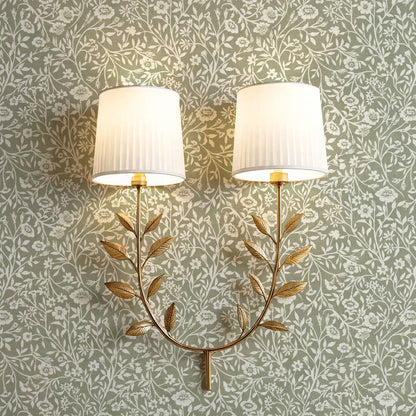 Eliana Spring Blooms Olive Wallpaper