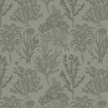 Elisabeth Herbarium Forest Wallpaper