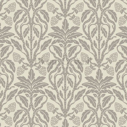 Elora Vintage Glamour Pewter Wallpaper
