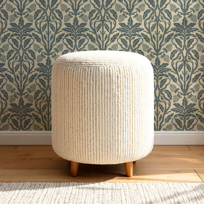 Elora Vintage Glamour Slate Wallpaper