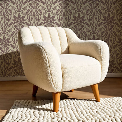 Elora Vintage Glamour Dark Mauve Wallpaper