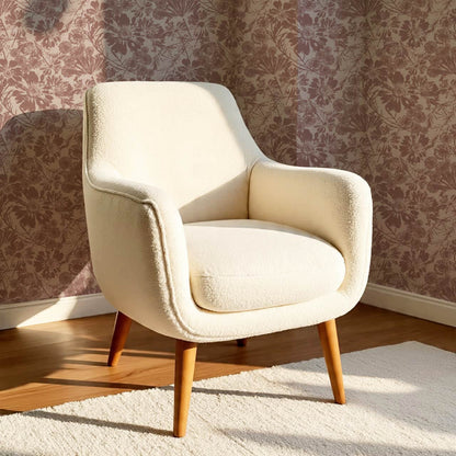 Elowyn Tossed Blooms Mauve Wallpaper