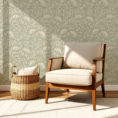 Emerson Bloom Vines Sage Wallpaper