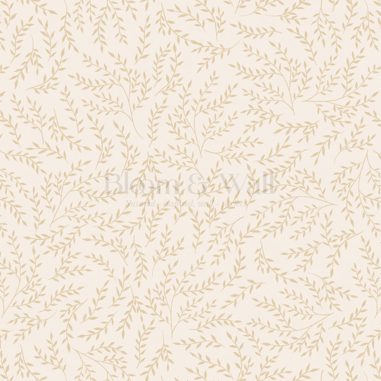 Emery Leaf & Vine Chamomile Wallpaper