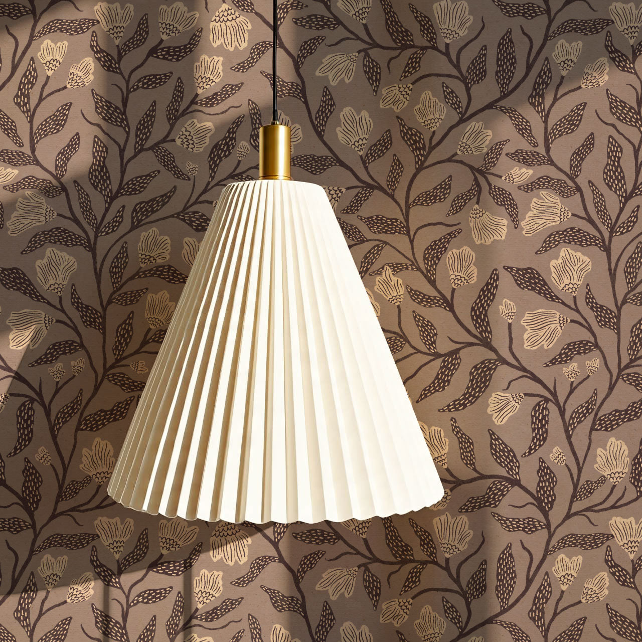 Emiliana Vines Mauve Sand Wallpaper