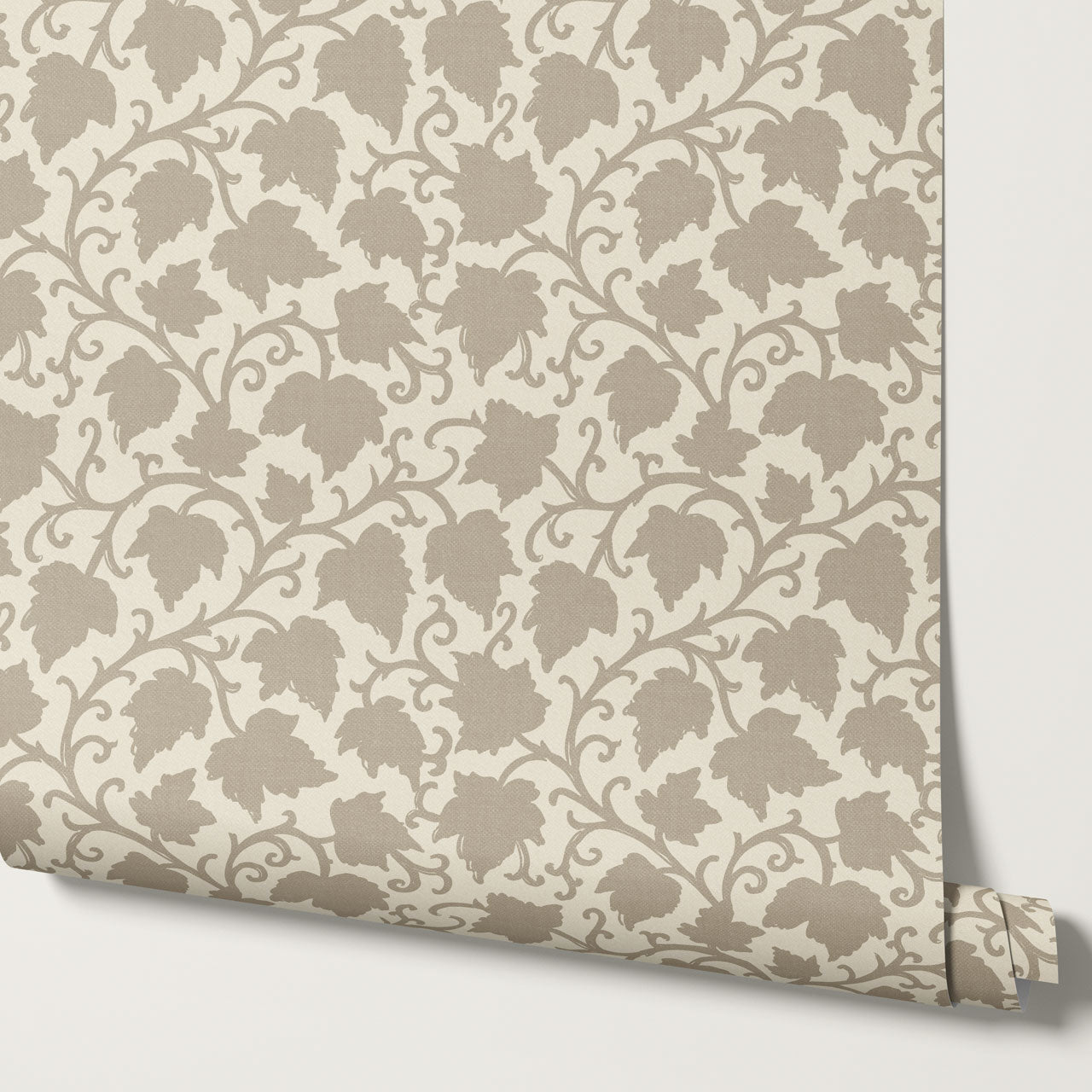 Emily Trailing Ivy Neutral Wallpaper