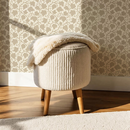 Emily Trailing Ivy Neutral Wallpaper