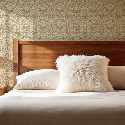 Enara Lily of the Valley Honey Sage Wallpaper