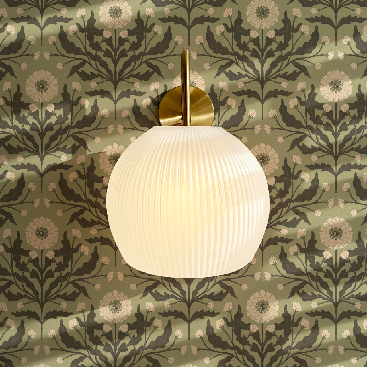 Ettamillia Blooms Green Wallpaper