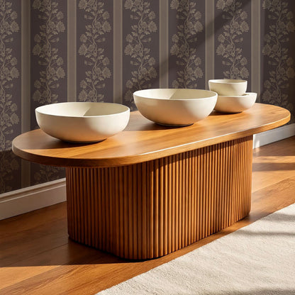 Everleigh Chrysanthemum Stripes Aged Burgundy Wallpaper