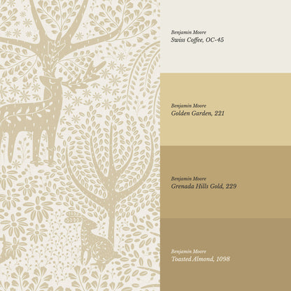 Evita Forest Biome Honey Wallpaper