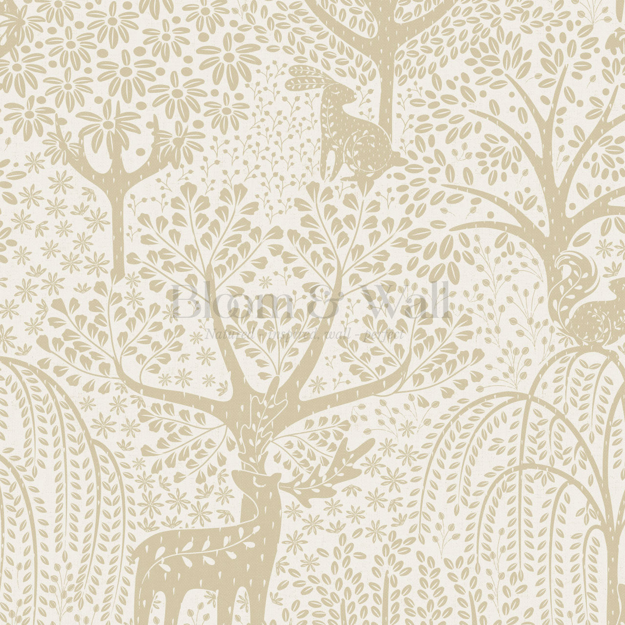 Evita Forest Biome Honey Wallpaper