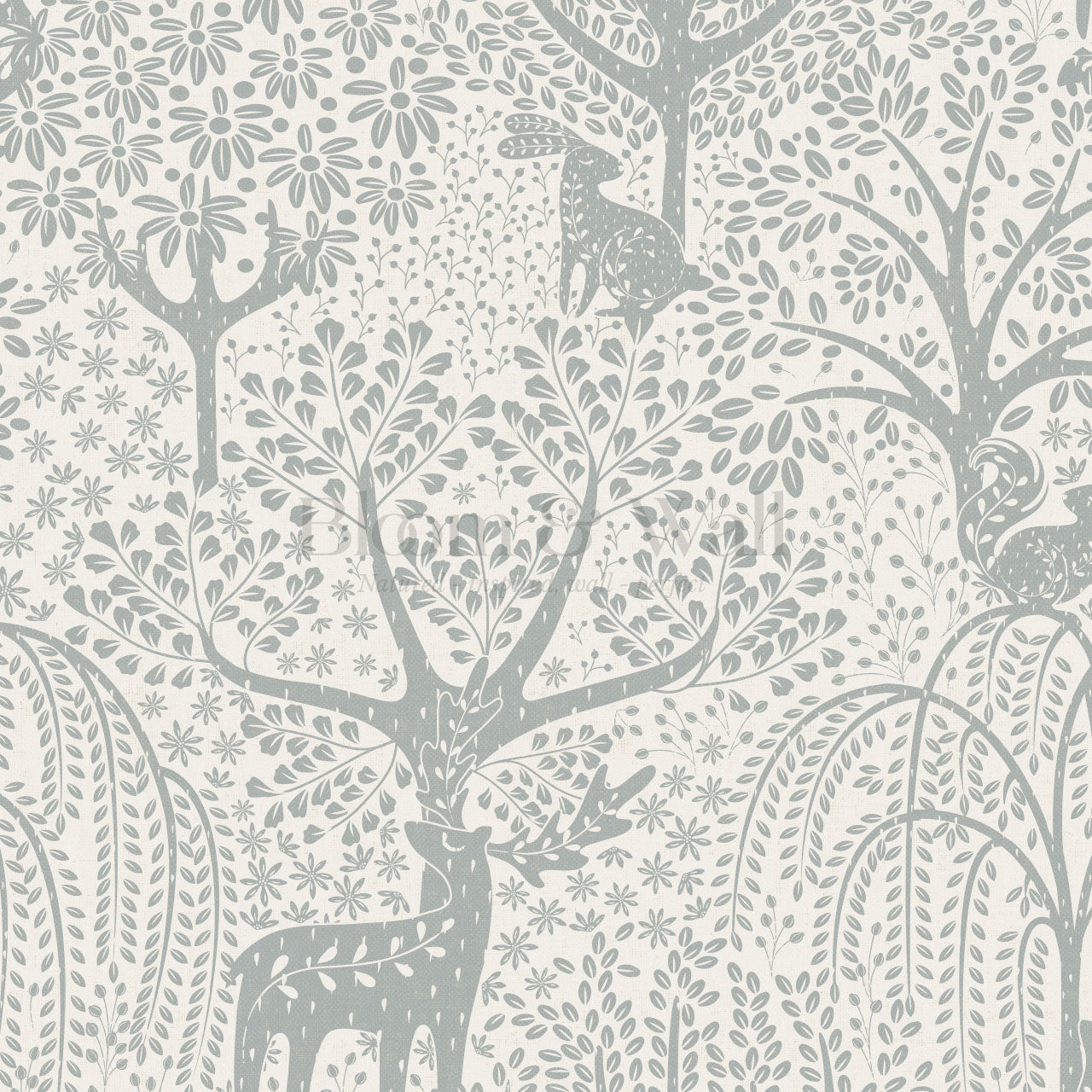 Evita Forest Biome Dove Wallpaper