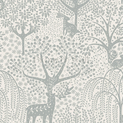 Evita Forest Biome Dove Wallpaper