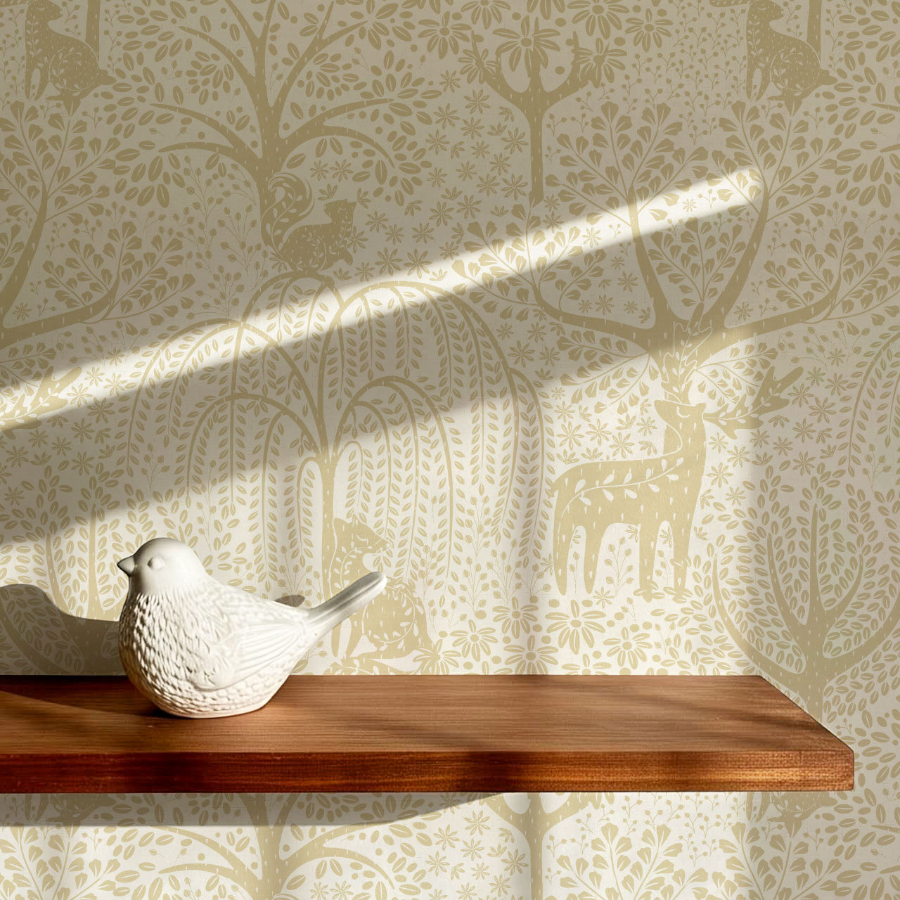 Evita Forest Biome Honey Wallpaper